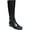 Black, variant on Naturalizer Womens REID Wide Calf Zipper Knee-High Boots