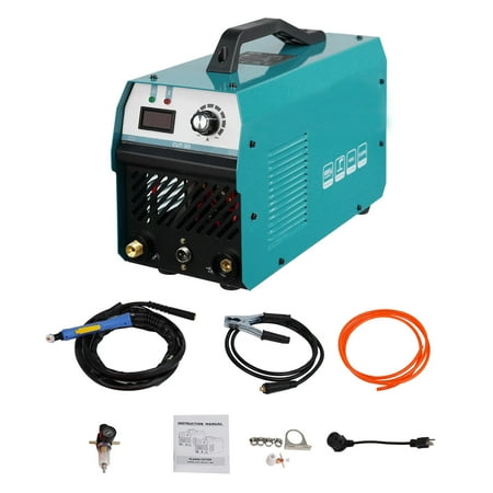 

50 Amp Air Cutting Machine with Plasma Torch Dual Voltage 110/120V AC IGBT Inverter Metal Cutting Equipment 1/2 Clean Cut for Aluminum and Stainless Steel