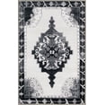 thumbnail image 5 of Unique Loom Timeless Collection Area Rug - Thomas (2' x 3' Rectangle Black and White/Gray), 5 of 6