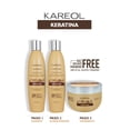 thumbnail image 3 of Kareol Keratina Shampoo 300ml · Restaura, Fortalece Y Nutre KAREOL Tipo de Cabello: Dañado, Procesado, 3 of 4