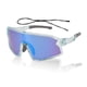 thumbnail image 1 of 1 juego de gafas de motocicleta PC Tri-Acetato de Celulosa UV400 gafas de sol para deportes al aire libre para motocross, bicicleta de tierra, ATV, lente azul, marco azul claro y gris, 1 of 6
