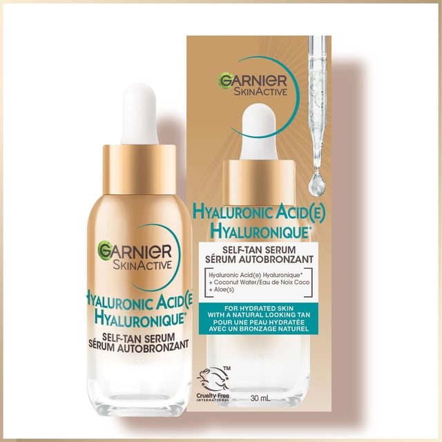 Sérum autobronzant Garnier à l'acide hyaluronique