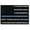 4x6 TBL Distressed, variant on Magnet Me Up Thin Blue Line Distressed Blue Lives Matter American Flag Vinyl Magnet Decal, 4x6 In, Blue, Black, Grey