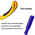thumbnail image 5 of Staple Remover,Upholstery and Construction Staple Puller -Lifter Tool Heavy Duty Carpet Remover,Yellow+Blue, 5 of 7
