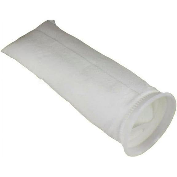 Welded Polyester Felt (PESP4PW) Filter Bag Size#4, 4" x 14" 1 Micron, 1 Pack