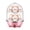 Pink, variant on M Buder Electric Egg Cooker Double Layer 14 Capacity Boiler with Auto Shut-Off Feature Measuring Cup Included Perfect for Steamed Vegetables Breakfast Preparation Pink 110V US Plug Edition