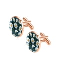 thumbnail image 2 of Daisy Elegant Stainless Steel Mens Cufflink Set - Stylish Addition to Formal Attire - for Business Meetings and Special Occasions, 2 of 6