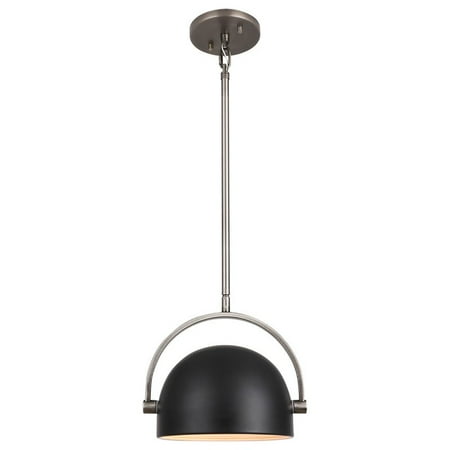 

Woodbridge Lighting Charleston 8 Metal Pendant in Antique Nickel/Black
