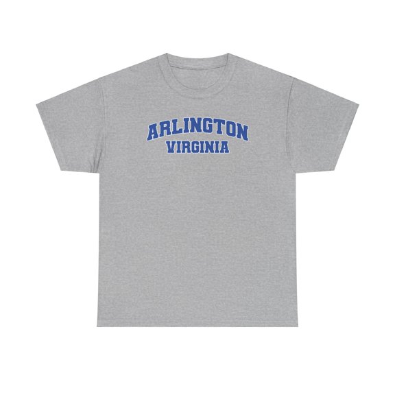 Arlington Virginia Shirt Gifts Tshirt Crew Neck Short Sleeve