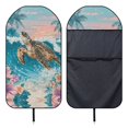 thumbnail image 5 of KUIFORTI Sea Turtle Print Water-Resistant Car Seat Cover Towel, Non-Slip Workout Seat Protector, Washable for Cars SUVs Trucks, Ideal for Gym Workout Hiking Beach Active Use, 5 of 7