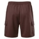 thumbnail image 3 of Pantalones Casuales de Moda de Ocio de Color Sólido Múltiples Bolsillos Dibujan Cuerda Cinco Cuartos, Mezcla de Algodón de Poliéster, 3 of 8