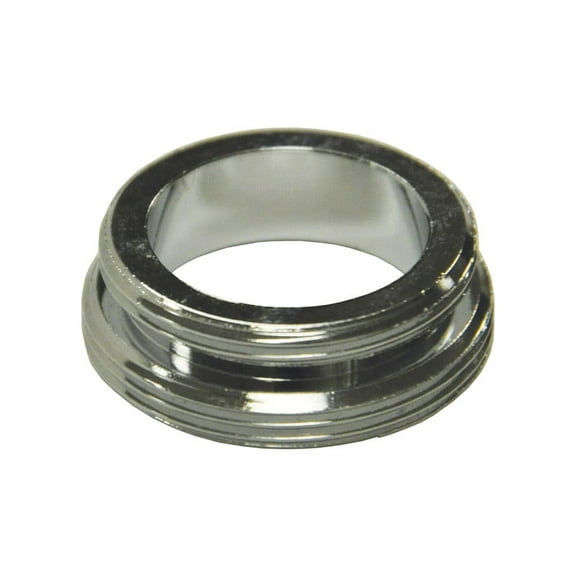 Danco Male Thread 15/16 in.-27M x 55/64 in.-27M Chrome Aerator Adapter