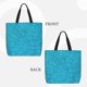 thumbnail image 2 of Fotbe Blue Glitter Bolsa Tote con Estampado para Mujer, Bolsos con Cremallera, Bolsa de Hombro Casual de Gran Capacidad con Bolsillos Internos, 2 of 7