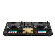 Hercules DJ DJControl Inpulse T7 Premium Edition 2-Channel Motorized DJ Controller With Premium Fader Module and Travel Bag - Gold