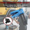 thumbnail image 3 of Car Brake Oil Pipe Plug, 4PCS Vehicle Automatic Fluid Line Stop Clamp Set, Prevent Spills Automotive Tubing Nozzle Hose Tool, Universal for SUV RV Truck -, 3 of 6