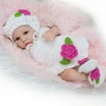 thumbnail image 2 of Muñeca de bebé reborn realista, 26 cm, de silicona y vinilo, rasgos dibujados a mano y ropa extraíble, para compañero de juegos de los niños y regalo de cumpleaños, 2 of 5