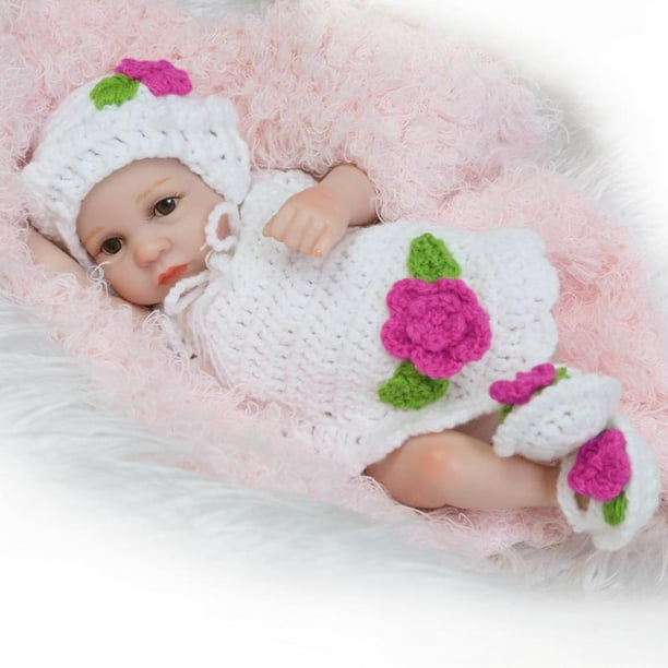 Baby Dolls for 4+ Year Old Girls Lifelike Reborn Baby Doll 26cm Newborn