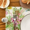 thumbnail image 7 of Sm:)e Easter Sheep Eggs Colorful Flowers Easte Placemats Set of 4, 12 x 18 Inch, 7 of 7