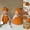 Orange, variant on Halloween Baby Boy Clothes Sleeveless Pumpkin with Hats 2 PC Sets Baby Romper Shirt Toddler Boy Fall Clothes 18-24 Months Boy Clothes