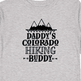 thumbnail image 4 of Inktastic Colorado Daddy Hiking Buddy Boys or Girls Long Sleeve Toddler T-Shirt, 4 of 5
