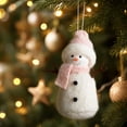 thumbnail image 5 of Christmas Snowman Hanging Ornament, Cute Winter Character Pendant for Xmas Tree Home Holiday Party and Festive Decor, 5 of 7
