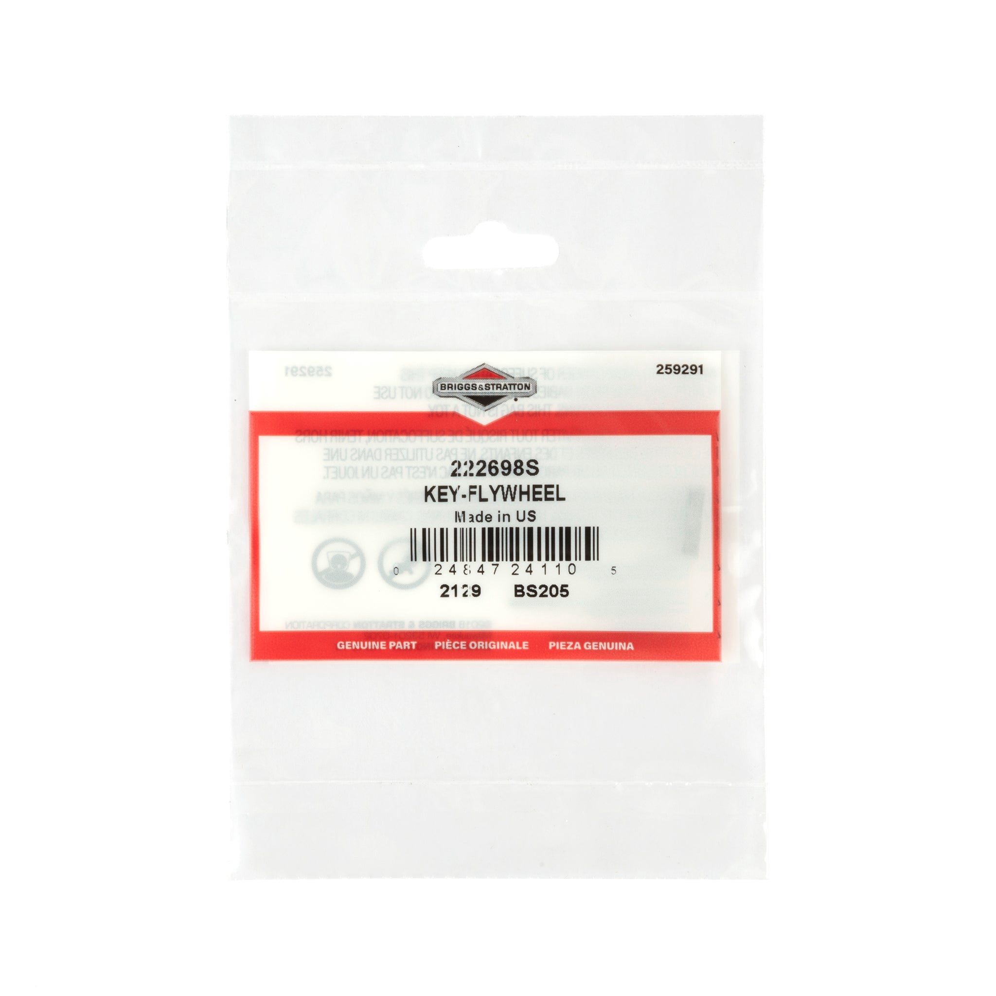 Briggs and Stratton Flywheel Key