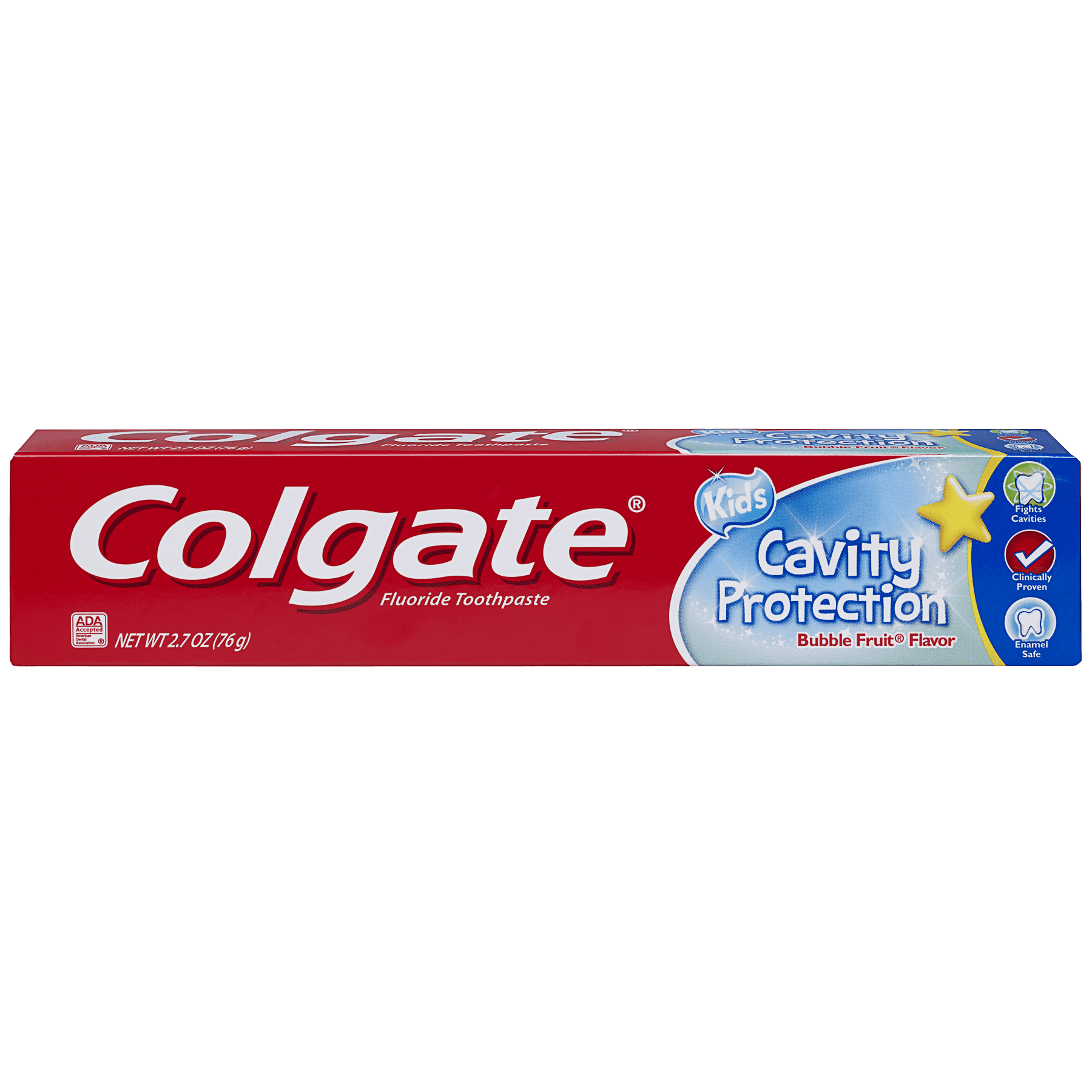 Colgate Kids Toothpaste Cavity Protection, Bubble Fruit, 2.7 Ounces