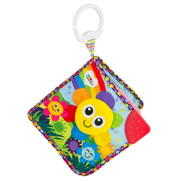 Libro para bebés Lamaze Fun con colores suaves y páginas de tela arrugadas