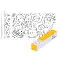 thumbnail image 1 of Papier de Remplissage de Couleur pour Dessin DIY, Rouleau de Papier à Colorier pour Enfants, 1 of 4
