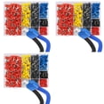 thumbnail image 1 of Kit de Férulas de Alambre Doble de 2250 Piezas, Férulas de Terminal de Cable, Conector de Engarzado, Férulas Gemelas, Kit de Terminador de Férula de Cordón Doble, 1 of 5