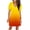 Yellow dresses for women 2023, variant on Wycnly Formal Dresses for Women Casual Lantern Sleeve Pocket Swing Tunic Tshirt Dress V-Neck Short Sleeve Gradient Summer Mini Dresses Blue L Clothes