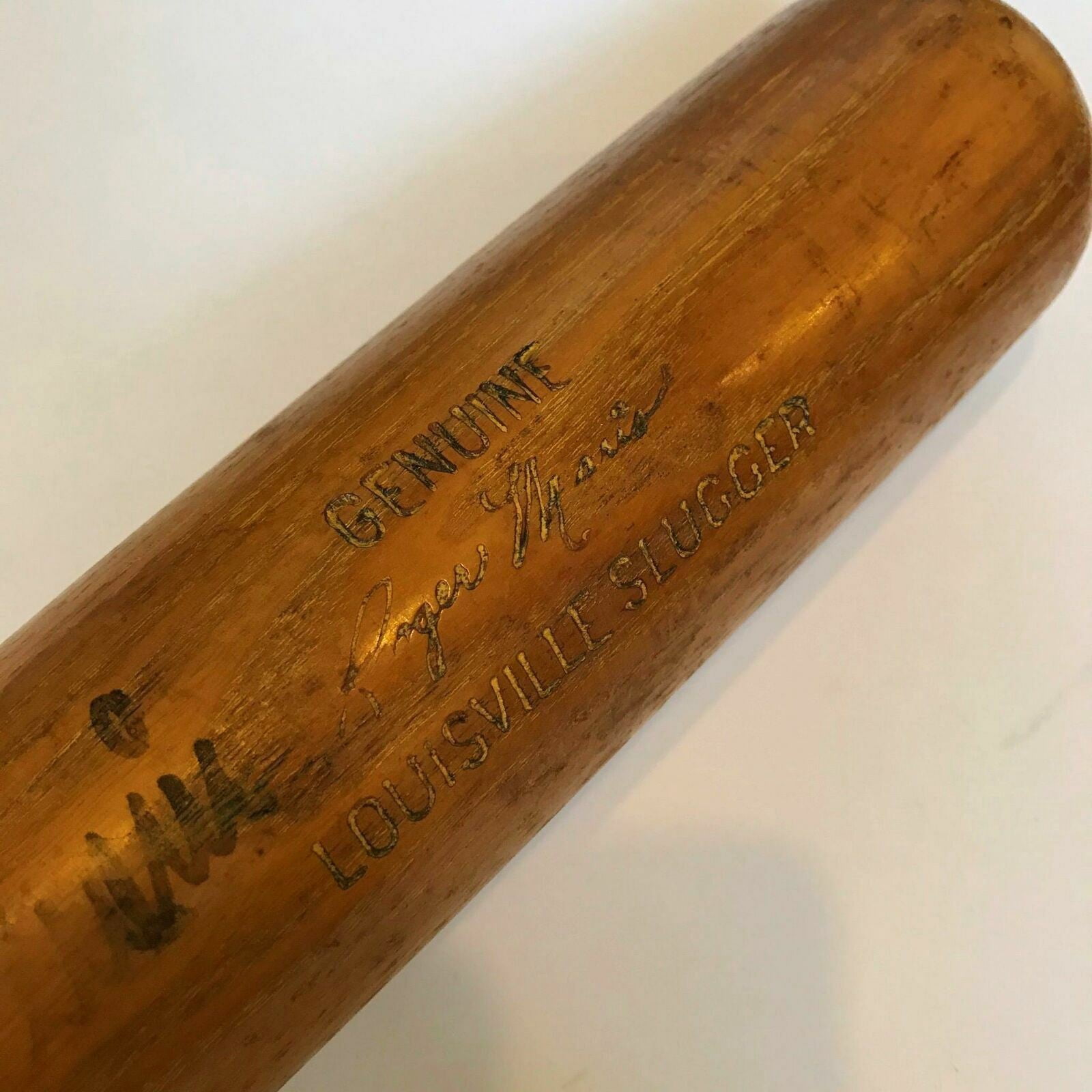 Roger Maris Signed 1965 Game Model Louisville Slugger Baseball Bat PSA  JSA COA