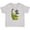 AC-Heather Grey, variant on I Love My Dad with Baby and Daddy Brontosauruses Boys or Girls Baby T-Shirt
