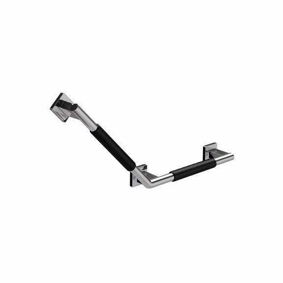 Ws Bath Collections System 3570.212.03 System 28" Grab Bar Non-Skid Coating - Chrome