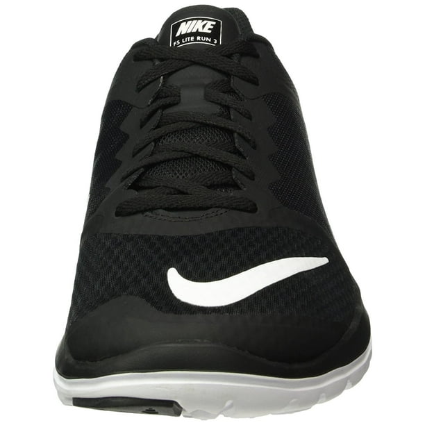 Perezoso Están deprimidos estar impresionado Nike Mens FS Lite Run 3 Running Shoe Black/White 10 D(M) US - Walmart.com