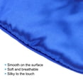thumbnail image 3 of Uxcell Silk Sleep Mask Soft Satin Eye Protective Mask Blackout Eye Cover with Elastic Straps 2 Pack blue, 3 of 4
