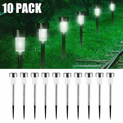 lights solar lumen garden outdoor pathway led powered yard super patio landscape lighting lawn bright pack walmart