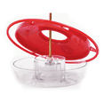 thumbnail image 3 of Hummzinger Little Fancy Rose Hummingbird Feeder, 8oz., 3 of 4