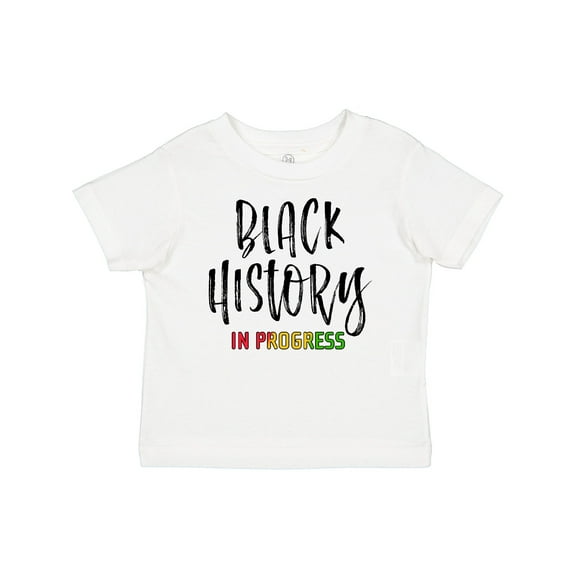 Inktastic Black History In Progress Boys or Girls Baby T-Shirt