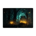 thumbnail image 1 of Bathroom Rug Non-Slip Mat, Super Soft Absorbent Bath Mat - Dream Forest Flannel Non-Slip Floor Mat, 36"x24", 1 of 8