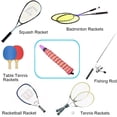 thumbnail image 4 of Racket Grip in The Series-Classic Tennis Overgrip for ，Squash, Baseball, Table Tennis,Bike and More, 4 of 5