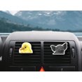 thumbnail image 6 of WIRESTER Set of 2pcs Car Air Freshener Fragrance Vent Clip Interior Decoration for Cars with Lemon Scented Pad - Baby Pig Duck, 6 of 7