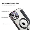 thumbnail image 3 of Allytech Wallet Case for iPhone 14 with Card Slots & Lens Protector, Compatible with MagSafe, Slim Shockproof Anti-Scratch Clear Back Panel [RFID Blocking] Case - Black, 3 of 7