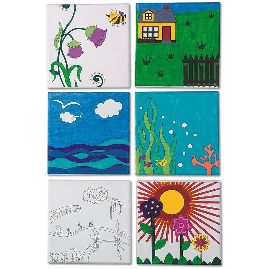 Designer Canvas Set, Pack of 12