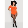 thumbnail image 3 of Womens Plus Size Seamless Square Neck Bodysuit, 3 of 5