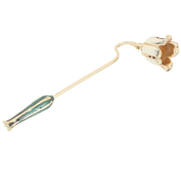 Mobestech Metal Candle Extinguisher Snuffer with Long Handle for Aromatherapy Candles