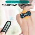 thumbnail image 2 of Portable Cordless Massage Patch Rechargeable Pain  Massager Electric Muscle Stimulation Patch 6 Modes 9 Intensity Levels for Back Shoulder Neck Leg Arm, 2 of 7