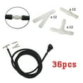 thumbnail image 4 of 36pcs Windshield Wiper Tube T/Y/I Type Splitter Windshield Washer Hose Connector, 4 of 4