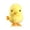 A001- Style A, variant on Chick Stuffed Animal, Stuffed Animals, 4 In, Wind Up Hopping Mechanism, Soft Fuzzy Fabric, Easter Celebrations, Brown Orange White, 1 Pc