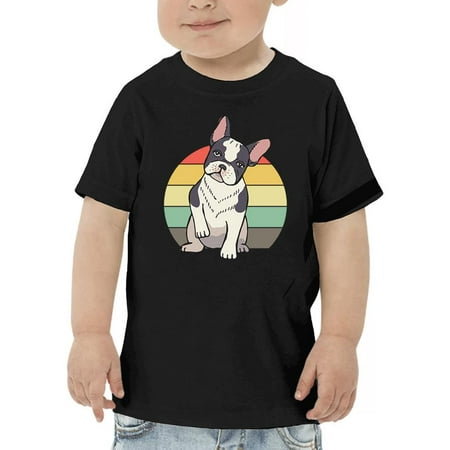 

Retro French Bulldog Sitting T-Shirt Toddler -Image by Shutterstock 4 Toddler